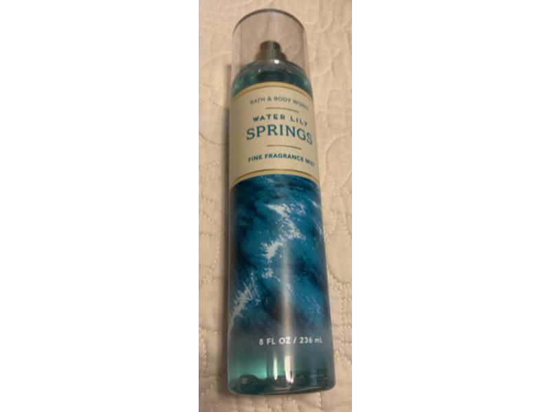 Bath & Body Works Fine Fragrance Mist, Water Lily Springs, 8 fl oz/236 mL