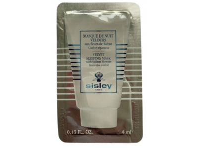 Sisley Paris Velvet Sleeping Mask, Saffron Flowers, 0.13 fl oz/4 mL