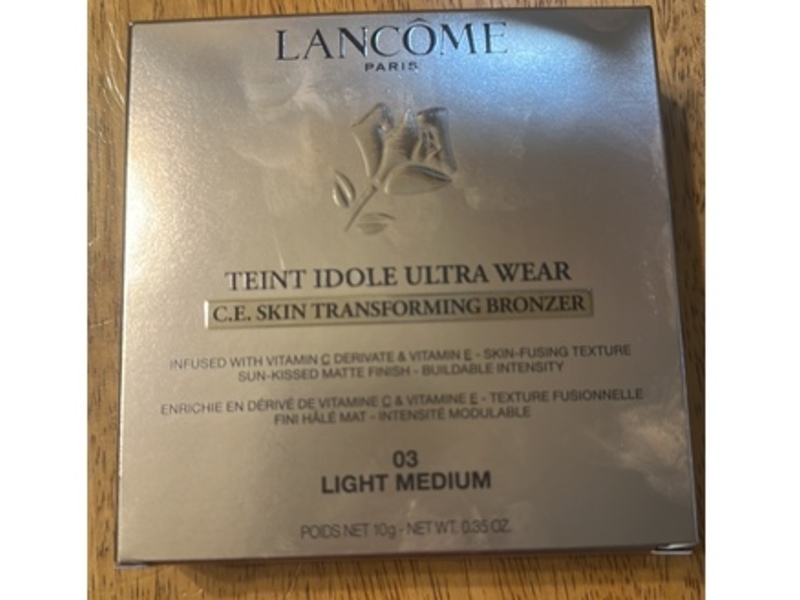 Lancome Teint Idole Ultra Wear C.E. Skin Transforming Bronzer, 03 Light Medium, 0.35 oz/10 g