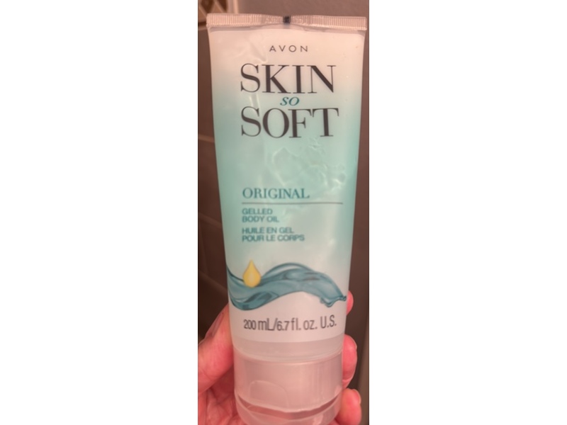 Avon Skin So Soft Gelled Body Oil, Original, 6.7 fl oz/200 mL