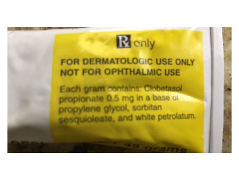 Clobetasol Propionate Ointment USP 0.05%, 45 g, Fougera (RX)