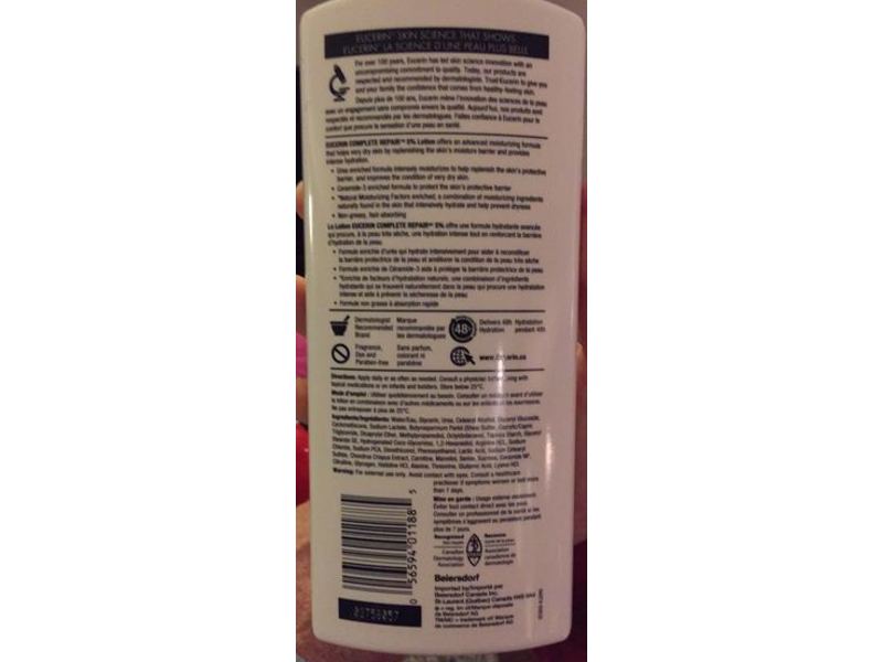 Eucerin Complete Repair Lotion, 500 mL