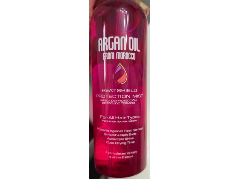 Morocco Heat Shield Protection Mist, Argan Oil, 8.45 fl oz/250 mL
