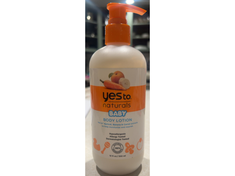 Yes to Naturals Baby Body Lotion, 12 fl oz/350 mL