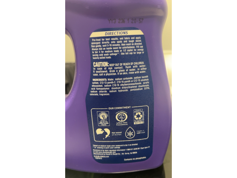 Xtra Laundry Detergent, Tropical Passion, 48 Loads, 57.6 fl oz/1.70 L