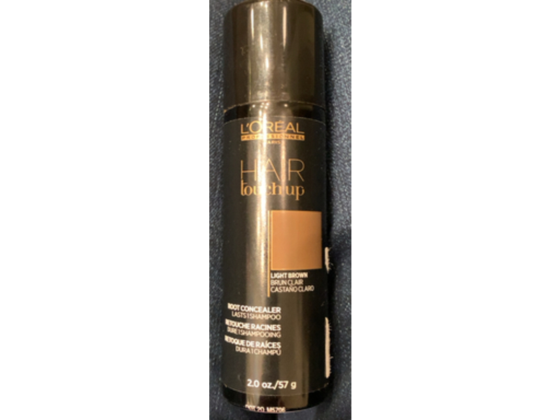 Loreal Hair Touch Up Root Concealer Shampoo, Light Brown, 2.0 oz/57 g