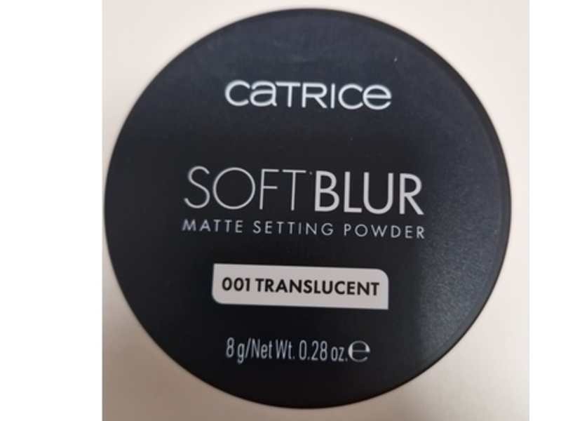 Catrice Soft Blur Matte Setting Powder, 001 Translucent, 0.28 oz/8 g