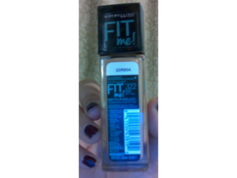 Maybelline New York Fit Me Matte + Pore Less Foundation Makeup, Warm Honey, 1 fl oz/30 mL