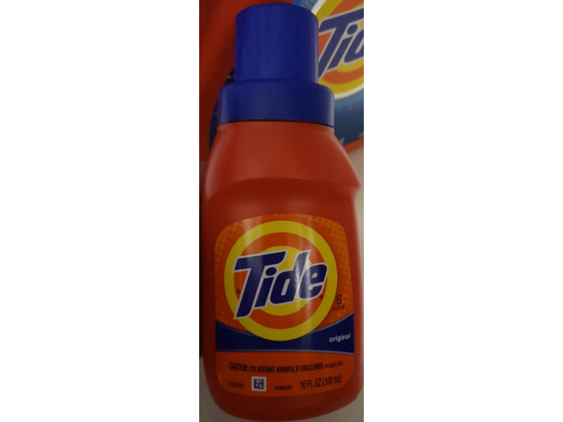 Tide Ultra Liquid Laundry Detergent, Original Scent, 6 Loads, 10 fl oz/306 mL