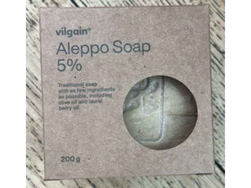 Vilgain 5% Aleppo Soap, 200 g