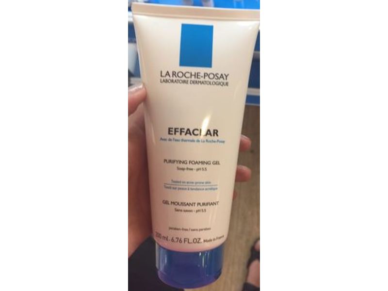 La Roche-Posay Effaclar Purifying Foaming Gel, 6.76 oz/200 mL