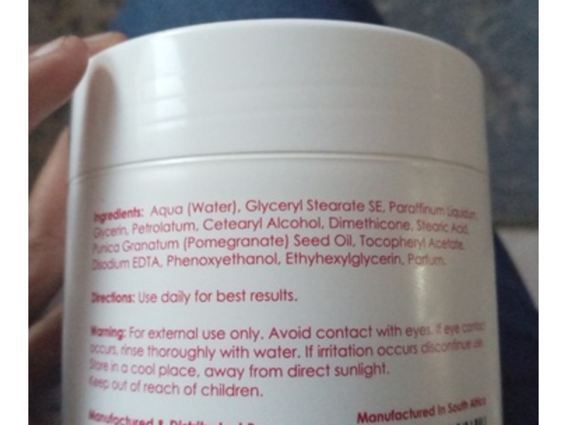 Portia M Body Cream, Pomegranate, 500 mL