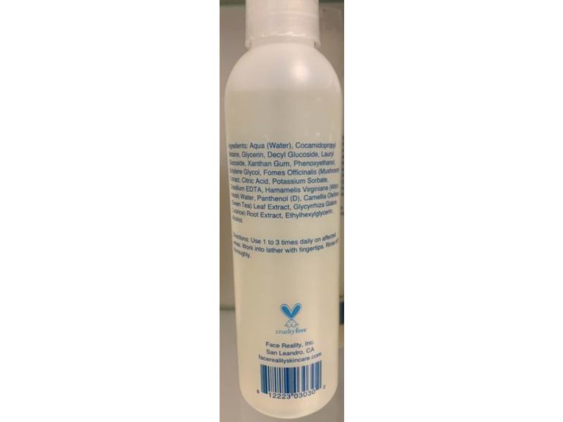 Face Reality Ultra Gentle Cleanser, 6.0 fl oz / 180 mL