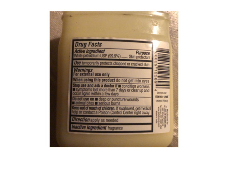 Personal Care Petroleum Jelly, Cocoa Butter Scent, 3.53 oz/100 g