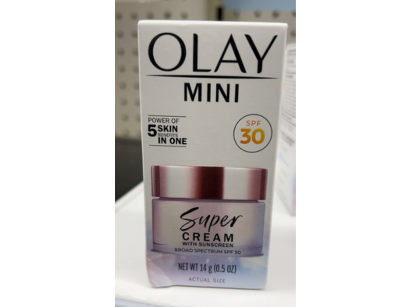 Olay Super Mini Cream, SPF 30, 0.5 oz/14 g