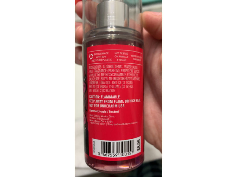 Bath & Body Works Fine Fragrance Mist, Strawberry Pound Cake, 2.5 fl oz/75 mL