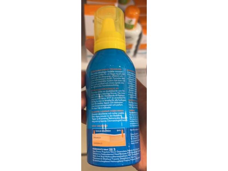 Evy Technology Sunscreen Mousse, SPF 30, 150 mL