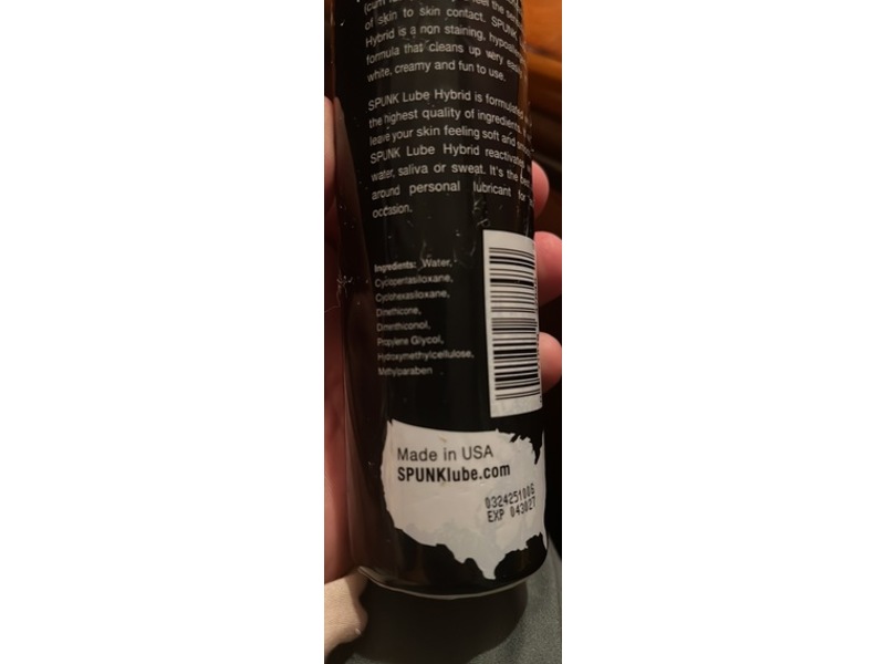 SPUNK Lube Hybrid Lubricant, 8 fl oz/236 mL