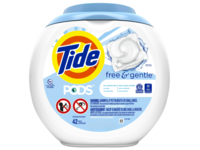 Tide Pods, Free & Gentle, 32 oz/923 g, 42 Count - thumbnail 1