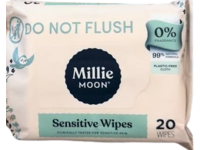 Millie Moon Sensitive Wipes, 20 Count - thumbnail 1