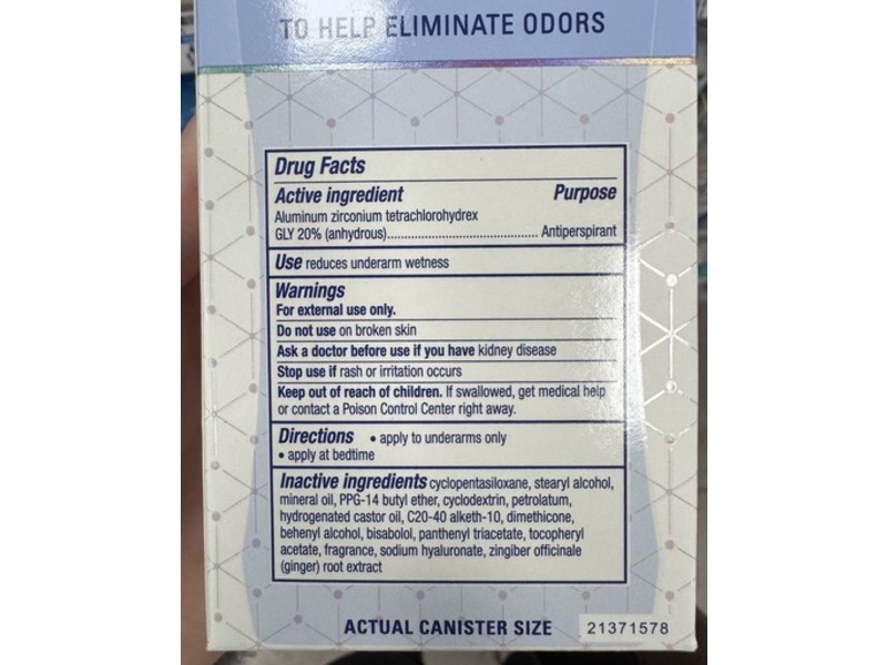 Secret Clinical RX Strength Invisible Solid Antiperspirant Deodorant, Free & Sensitive, 2.6 oz/73 g