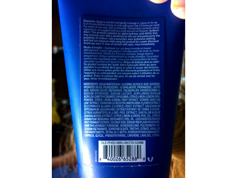 Olehenriksen Lemonade Smoothing Scrub, 3 oz/90 g