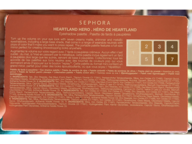 Sephora Playlist Heartland Hero Eyeshadow Palette
