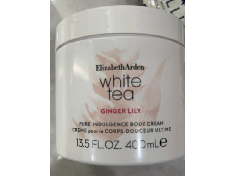 Elizabeth Arden White Tea Body Cream, Ginger Lily, 13.5 fl oz/400 mL