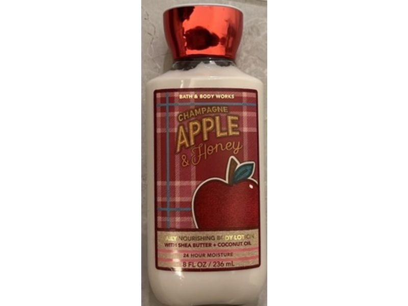 Bath & Body Works Daily Nourishing Body Lotion, Champagne Apple & Honey, 8 oz/236 mL