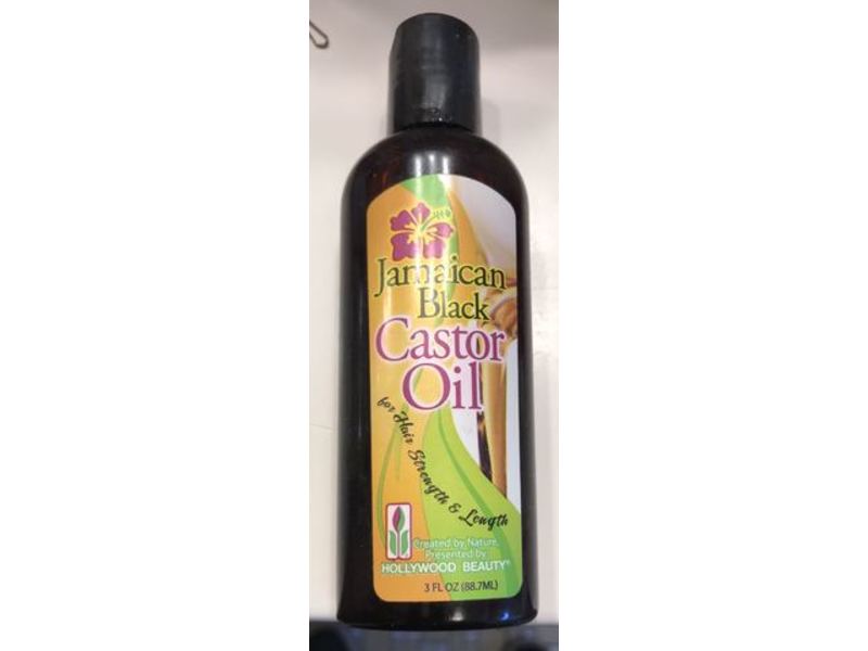 Hollywood Beauty Black Jamaican Castor Oil, 3 fl oz/88.7 mL, Pack Of 6