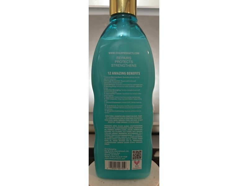 IT 12 In One Amazing Leave-In Treatment, Argan Oil, 10.2 oz/300 mL