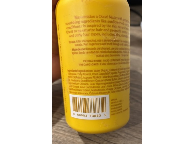 Ocoa Curl Care Conditioner, 10 fl oz/296 mL