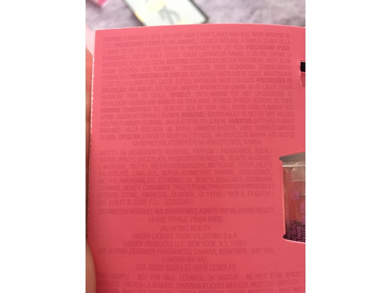 Valentino Donna Born In Roma Eau De Parfum, 0.04 fl oz/1.2 mL