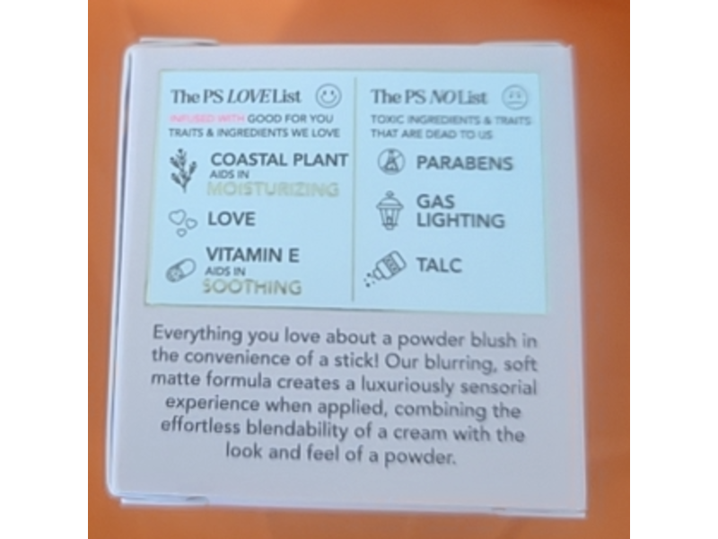 Polite Society Polite Pops Powder Blush Stick, Paris,0.3 oz/9 g