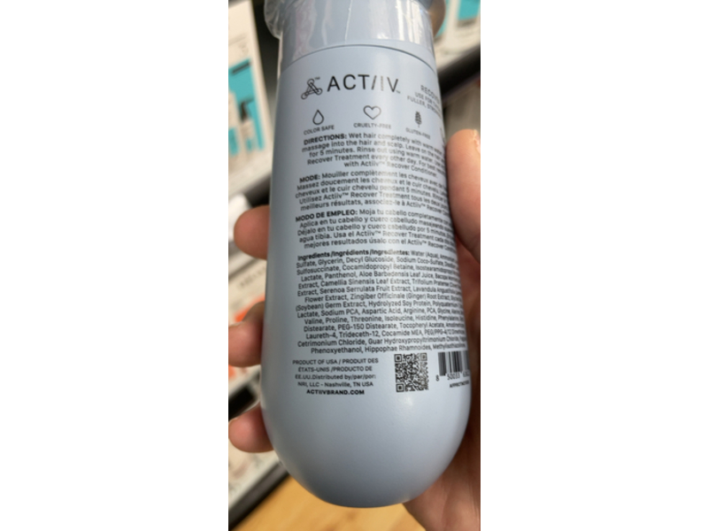 Actiiv Recover Thickening Shampoo, 7 fl oz/215 mL