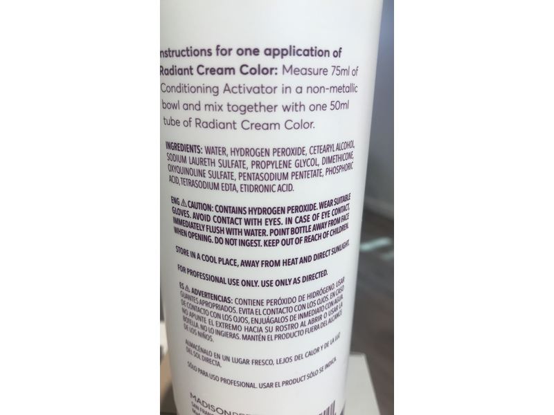 Madison Reed Conditioning Activator, 20 Vol, 33.8 fl oz/1000 mL