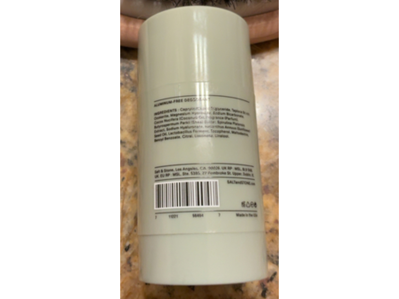 Salt & Stone Deodorant, Bergamont & Hinoki, 1 oz/ 28 g