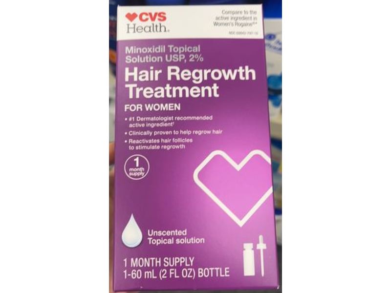 Cvs Health Hair Regrowth Treatment, Unscented, 2 fl oz/60 mL