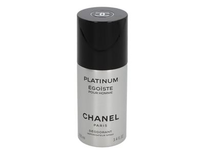Chanel Platinum Egoïste Deodorant Spray, 3.4 fl oz/100 mL