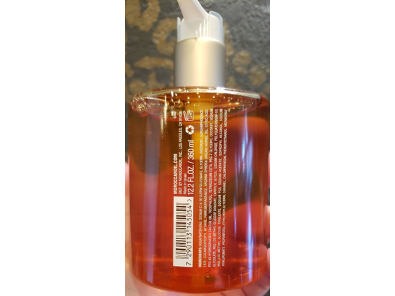 Moroccanoil Hand Wash, Fragrance Originale, Argan Oil, Hyaluronic Acid , 12.2 fl oz/360 mL