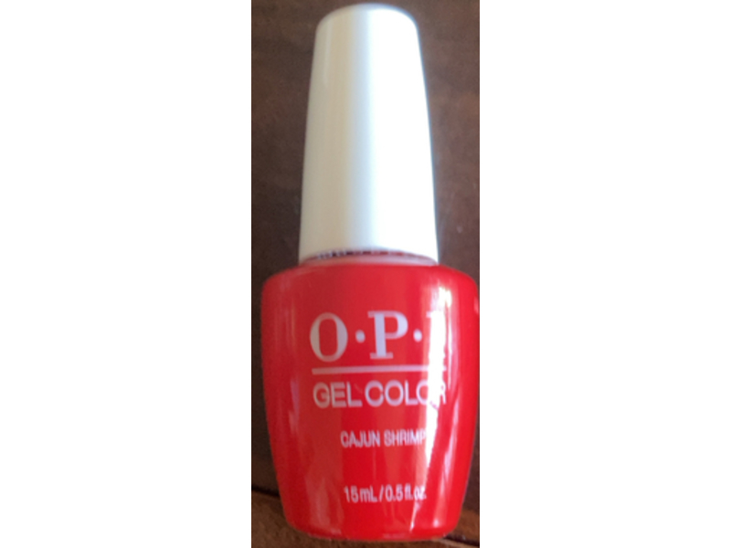 OPI Gel Color Nail Polish, Cajun Shrimp, 0.5 fl oz