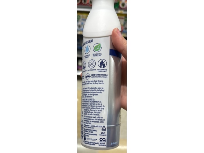 Febreze Air Mist Musty Odor Fighter Fresh Air, 8.1 oz/230 g