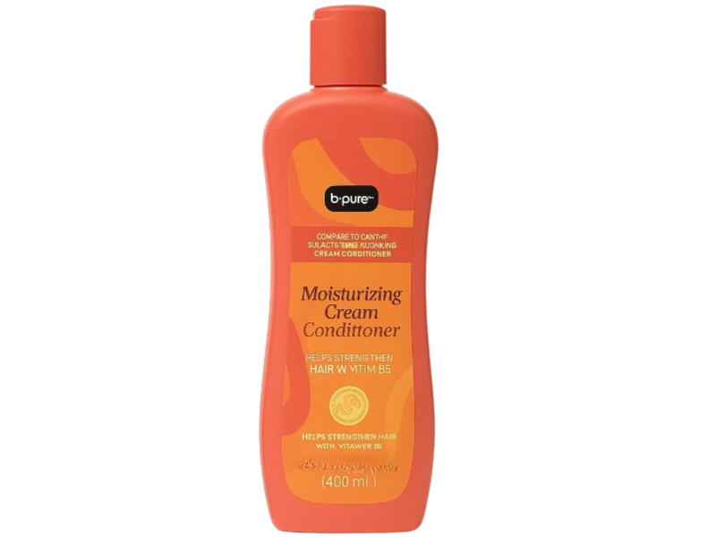B.Pure Moisturizing Cream Conditioner, Shea Butter, 13.5 fl oz/400 mL