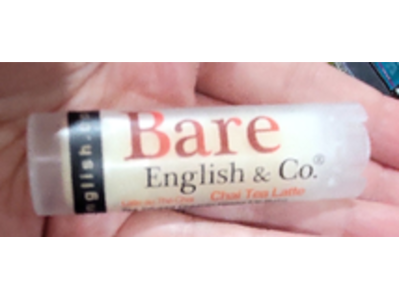 Bare English & co Vegan Lip Balm Chai Tea Latte