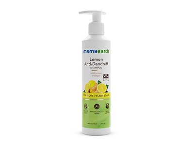 Mama Earth Anti - Dandruff Shampoo, Lemon & Ginger, 250 mL