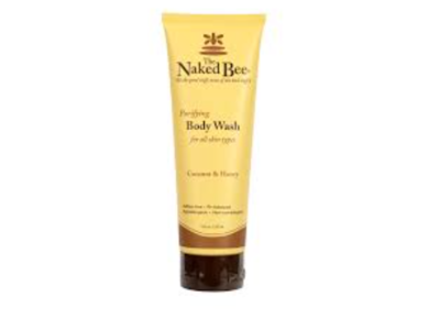 The Naked Bee Purifying Body Wash, Coconut & Honey, 8 fl oz/237 mL