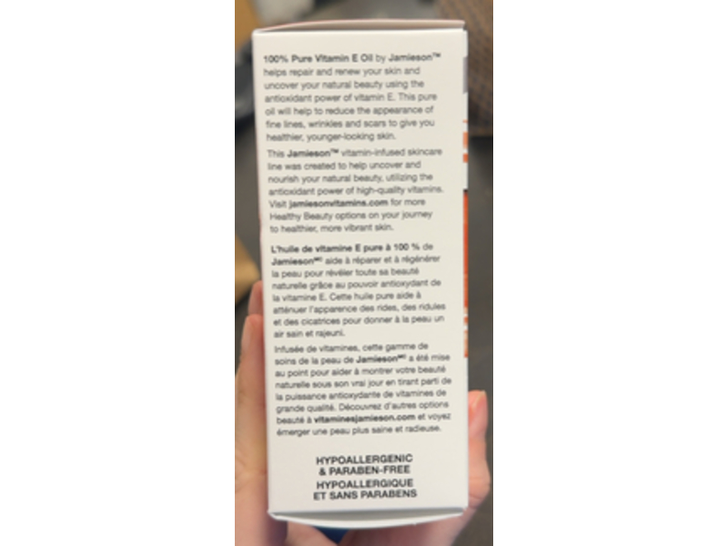 Jamieson ProVitamina Vitamin E Oil, 28 mL