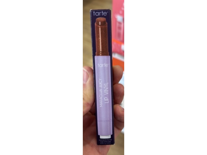 Tarte Maracuja Juicy Vinyl Lip Gloss, Shimmering Cinnamon Spice, 0.095 fl oz/2.7 g