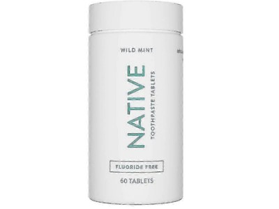 Native Toothpaste Tablets, Wild Mint, 60 Count