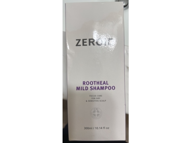 MLE Skincare Zeroid Rootheal Mild Shampoo, 10.14 fl oz/300 mL